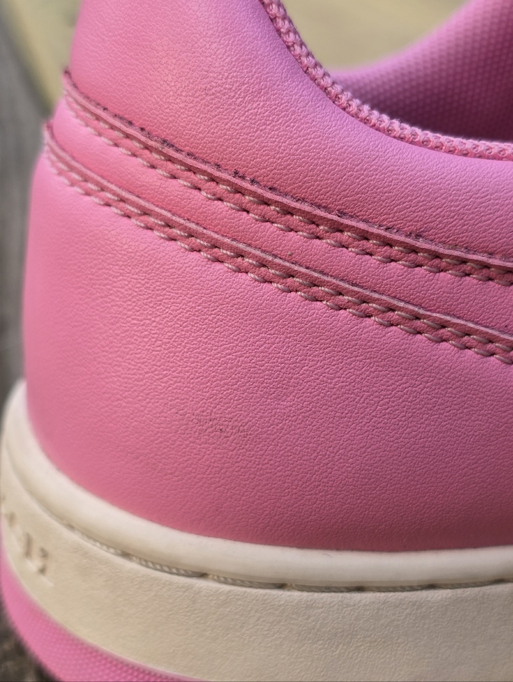 COACH Women's C201 Signature, Low Top Sneakers, Vivid Pink, Sz 8.5B - Picture 7 of 15